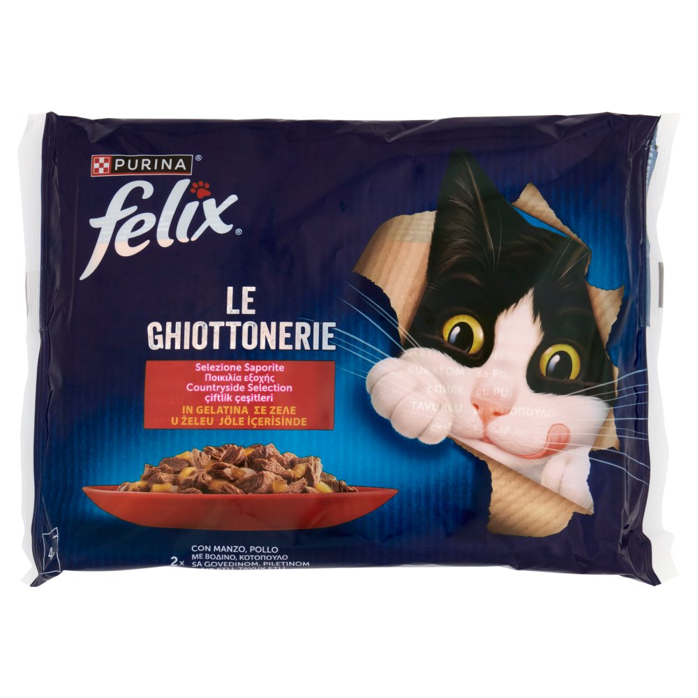 FELIX GHIOTTONERIE MANZ&POL.4X85GR