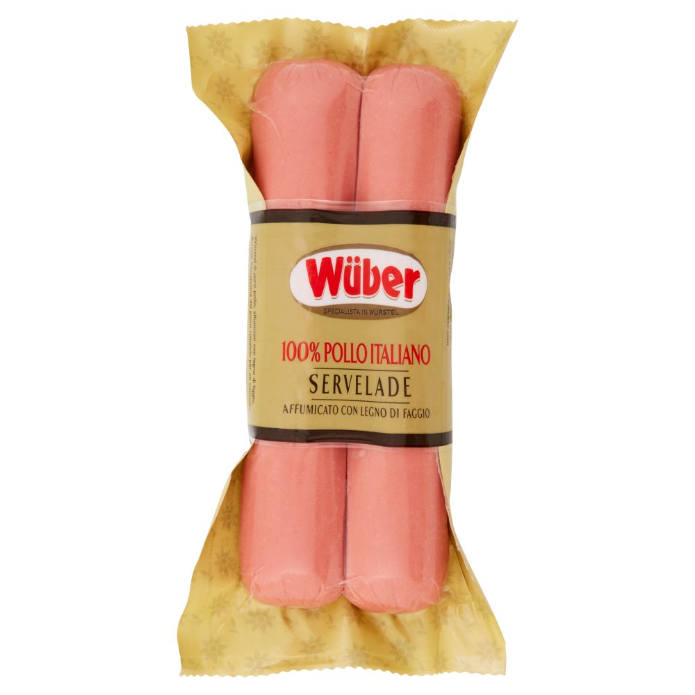 WUBER SERVELADE POLLO 100% IT G180