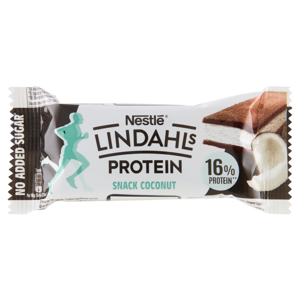 LINDAHLS SNACK PROTEICO COCCO G40X3