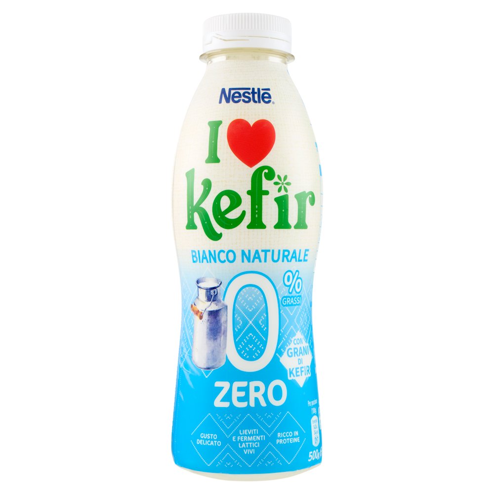  Nestle' I Love Kefir Bianco Naturale Zero Gr.500