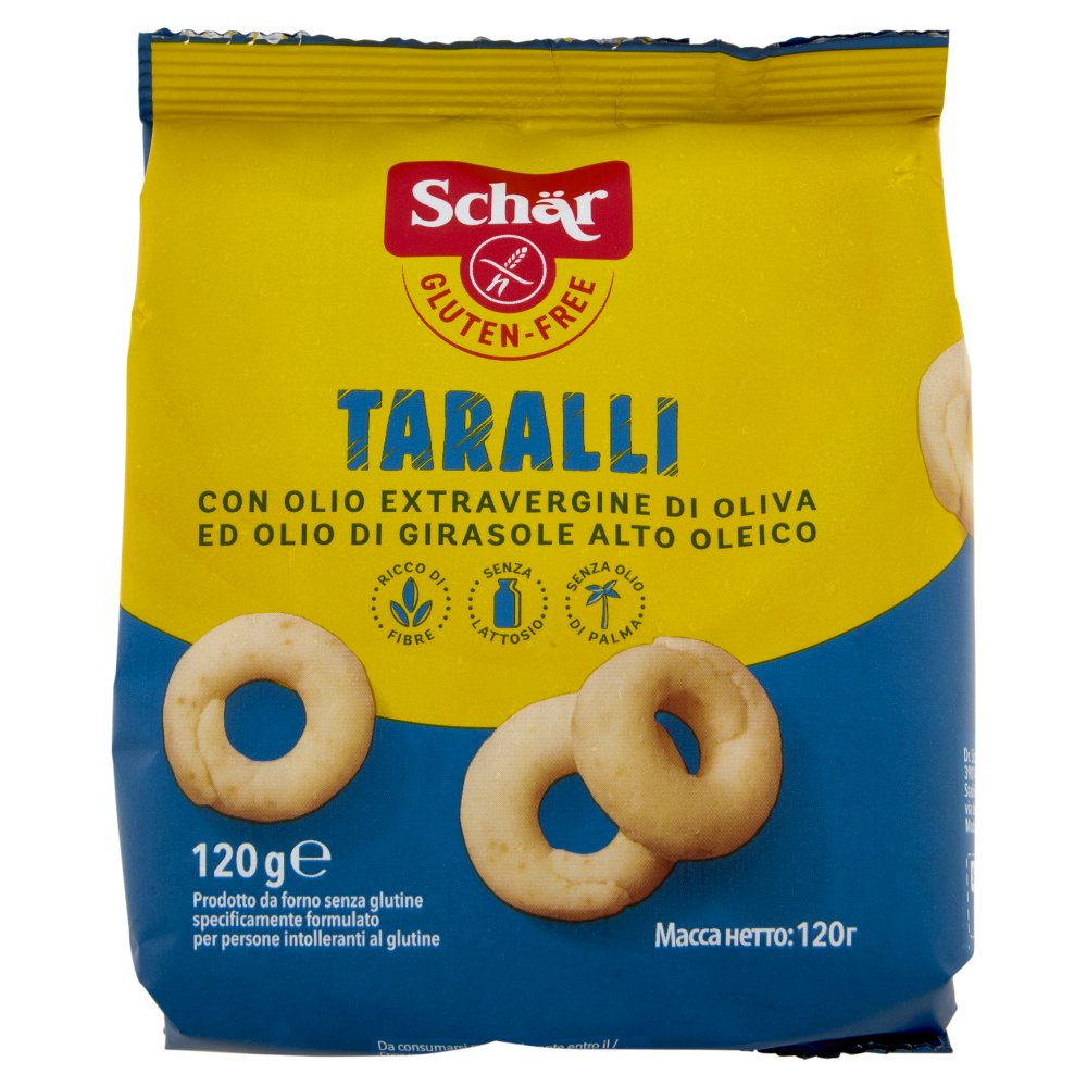 SCHAR TARALLI S/GLUTINE 120GR