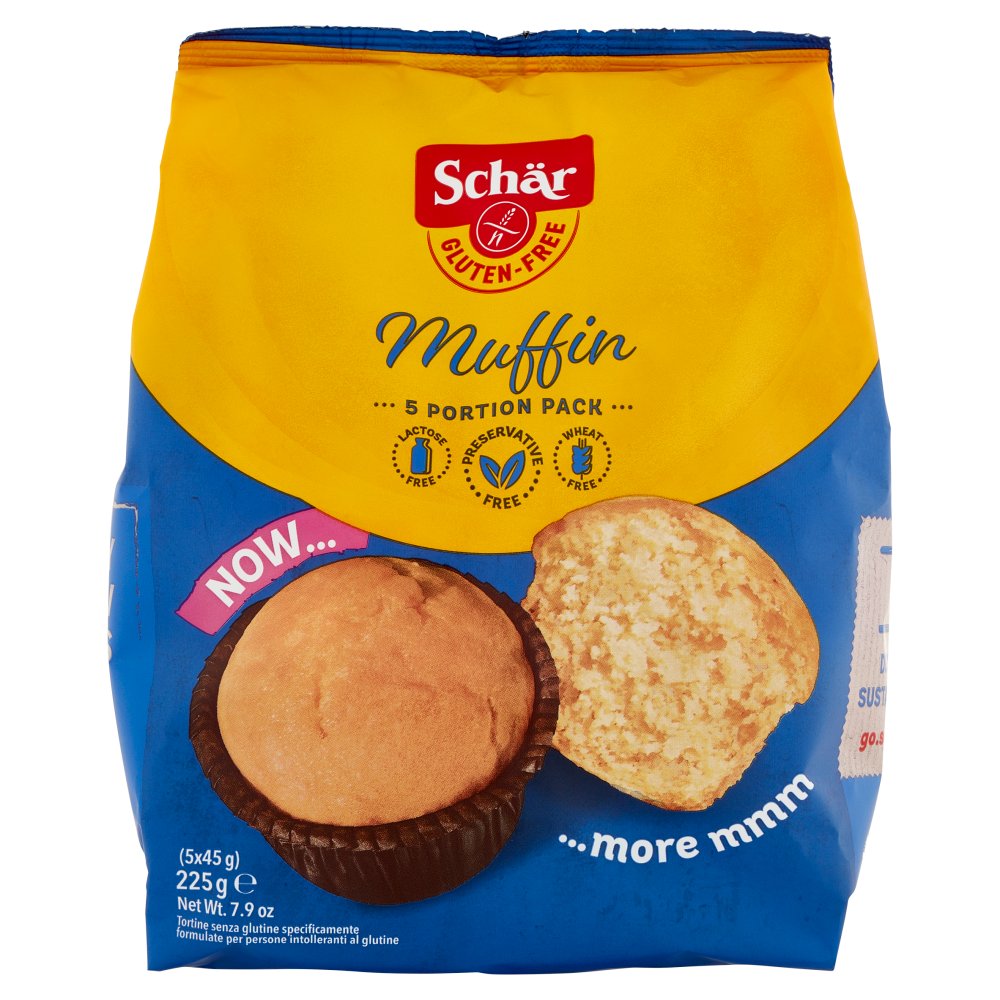SCHAR MUFFIN S/GLUTINE 225GR