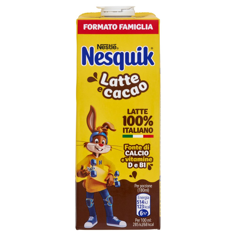 Nesquik Pronto da Bere Latte e Cacao Brick Lt.1