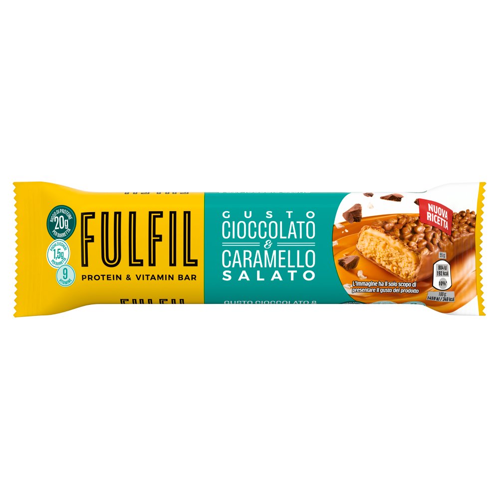 FULFIL BARR.PROTEICA CARAMELLO 55GR