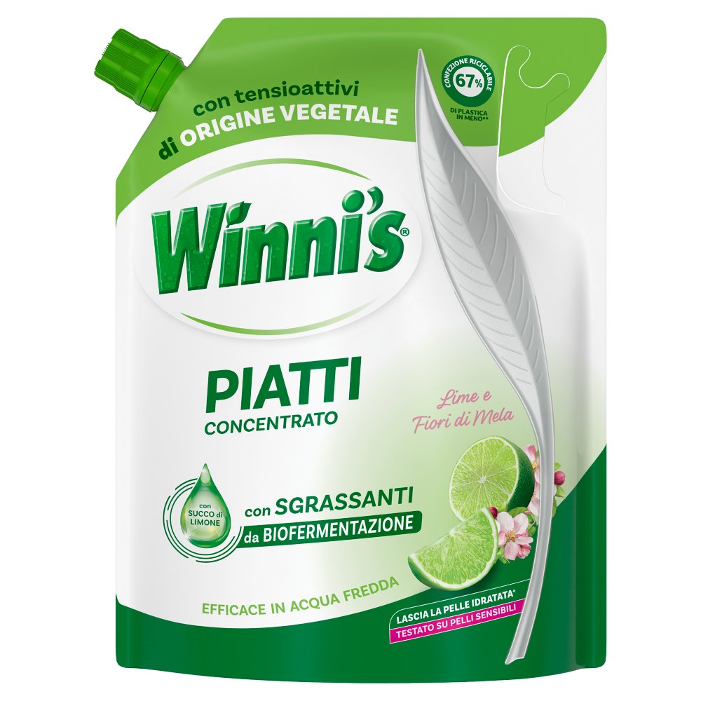 WINNI'S PIATTI LIME ECORICARI.900ML