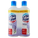 Lysoform Disinfetta e Pulisce Fiori di Lavanda con Oli Essenziali Pz.2 Lt.1,1