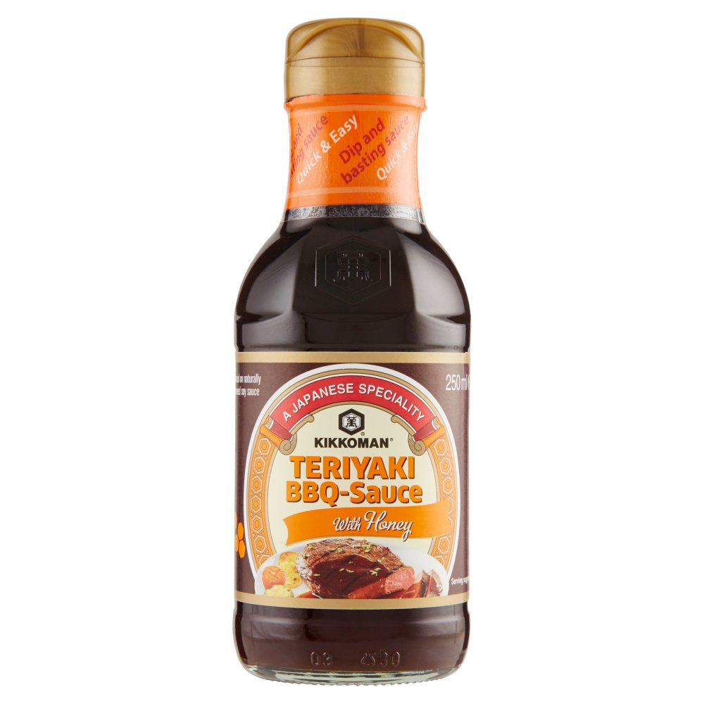 SALSA TERIYAKI BBQ HONEY 250ML.BOTT