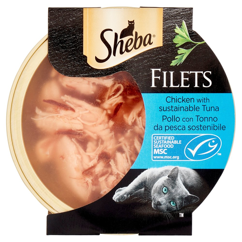 SHEBA FILETS POLLO&TONNO GR.60