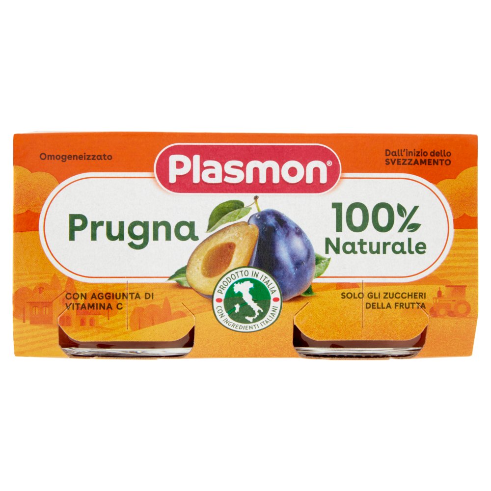 Plasmon Omogeneizzato Prugna Pz.2 Gr.80