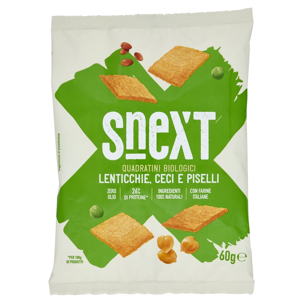 SNEXT SNACK LEGUMI BIO GR.60