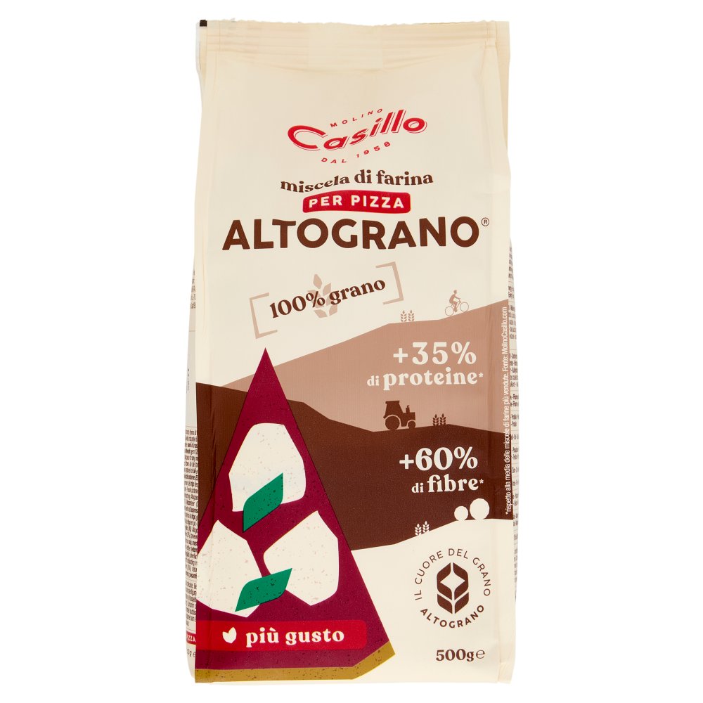 Molino Casillo Miscela di Farina per Pizza Altograno Gr.500