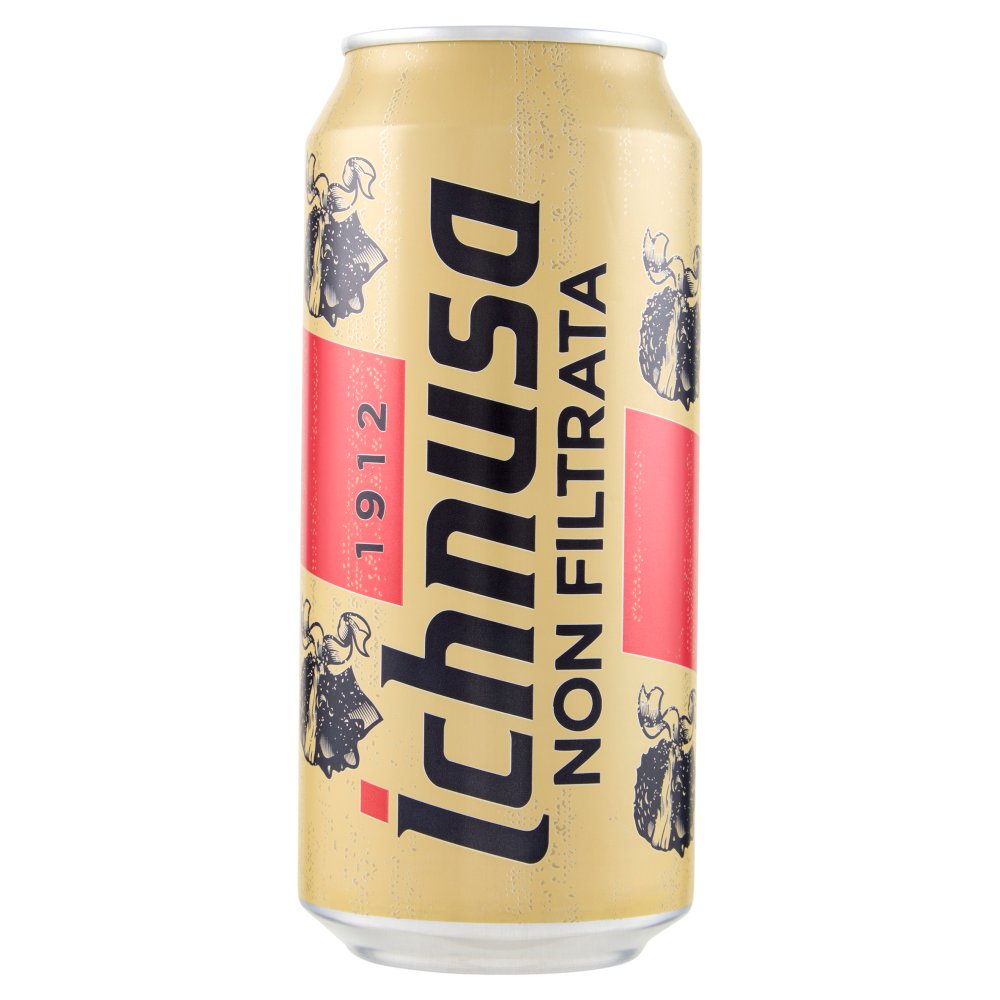 Ichnusa Birra Non Filtrata Lattina Cl.44 Vol.5°