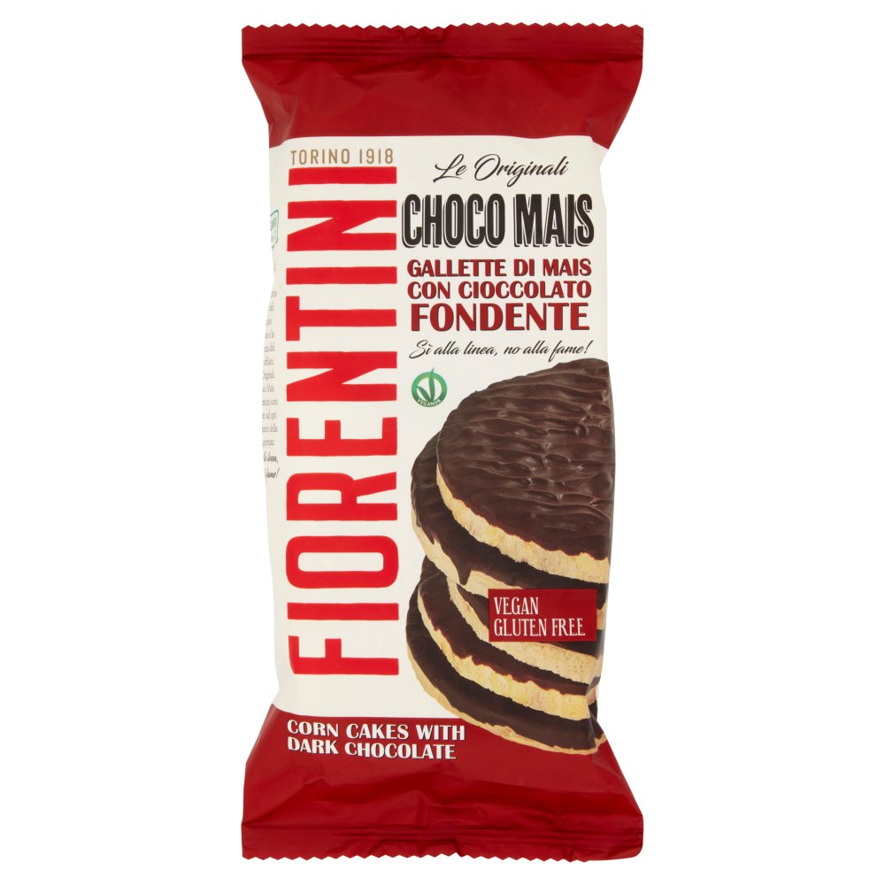 Fiorentini Le Originali Gallette di Mais con Cioccolato Fondente Gr.100