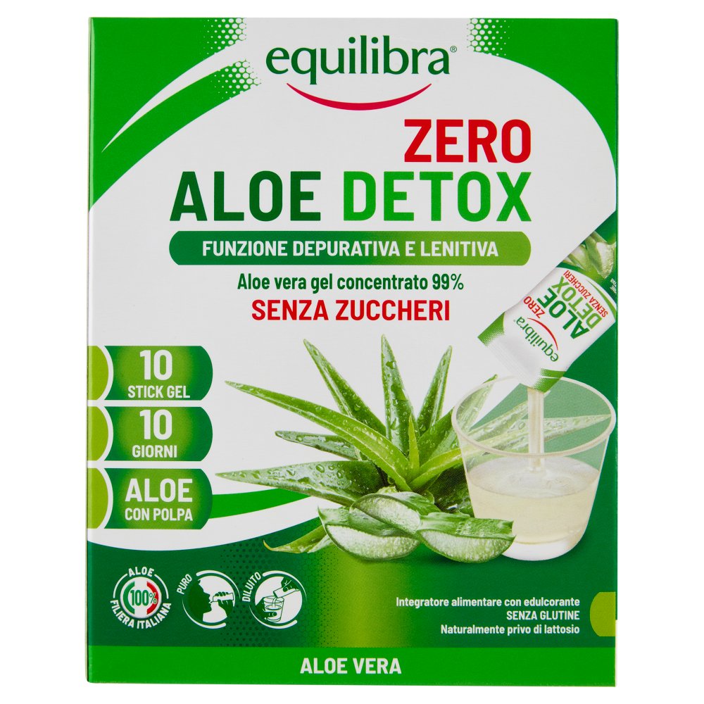 EQUILIBRA ALOE DETOX ZERO 10 STICK