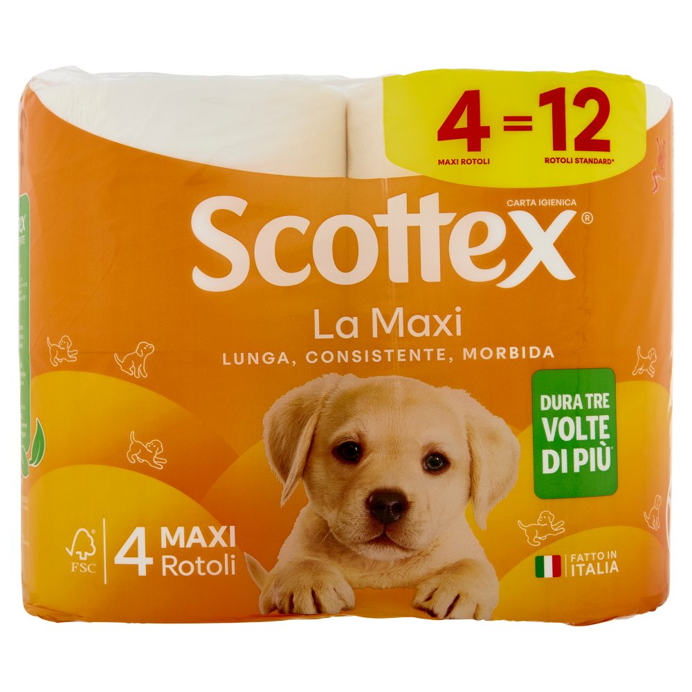 SCOTTEX C.IG.LA MAXI 4 ROTOLI 500ST