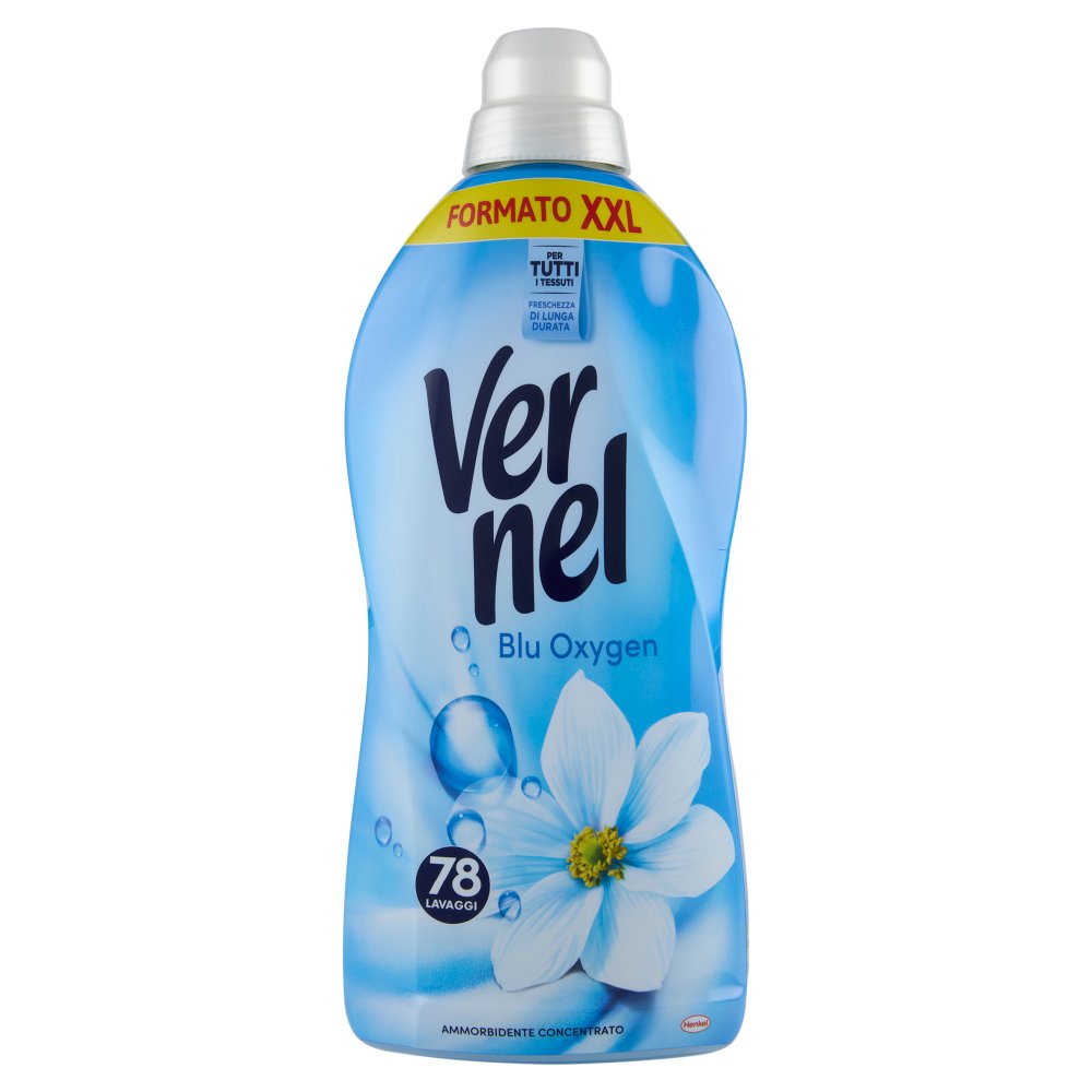 Vernel Ammorbidente Concentrato Blu Oxygen Ml.1.716