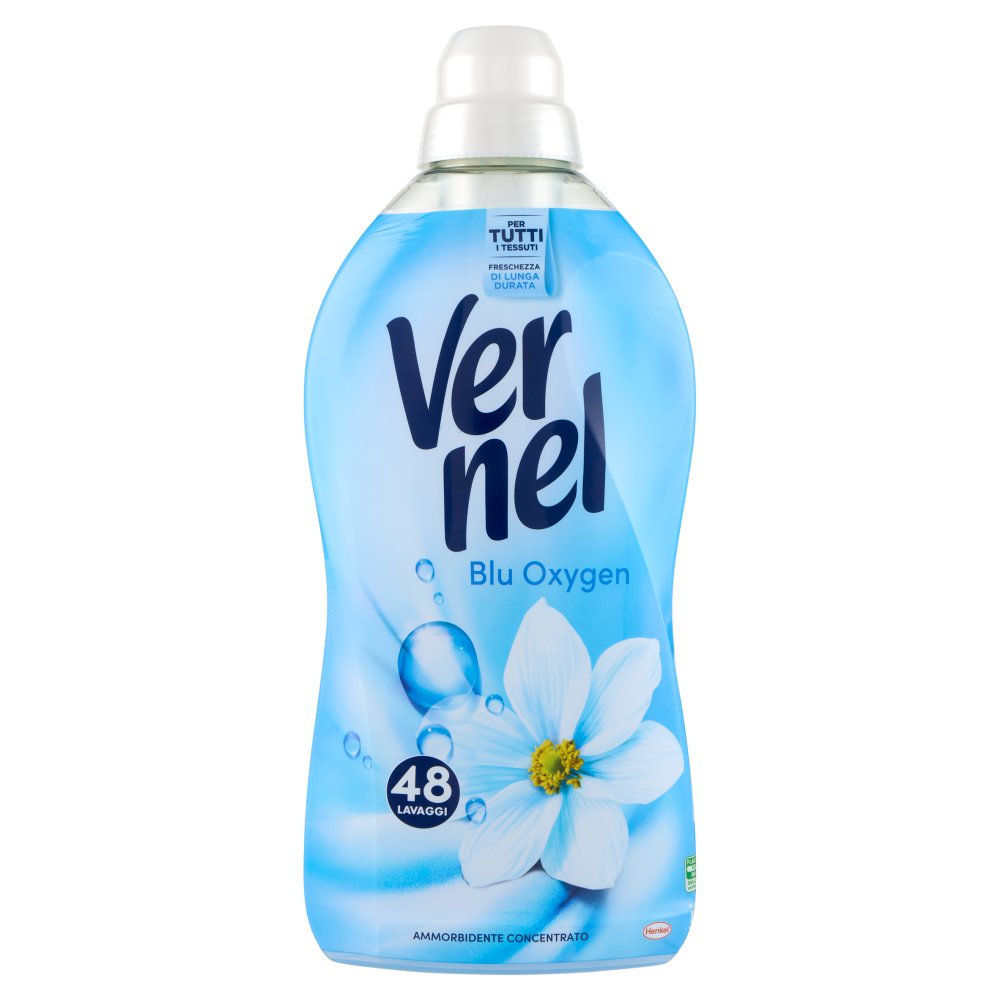 Vernel Ammorbidente Concentrato Blu Oxygen Ml.1.056