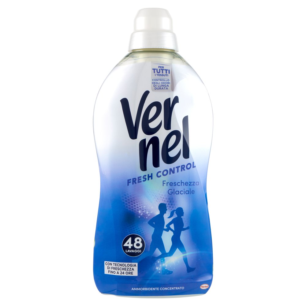 Vernel Ammorbidente Concentrato Fresh Control Freschezza Glaciale Ml.1.056