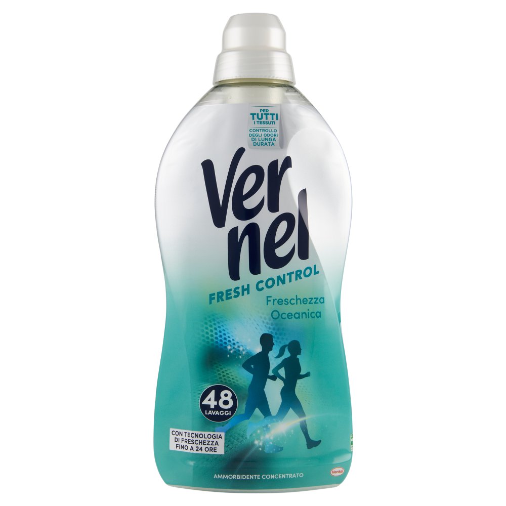 Vernel Ammorbidente Concentrato Fresh Control Freschezza Oceanica Ml.1.056