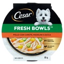 Cesar Fresh Bowls Cibo Umido per Cane con Pollo e Carote Gr.85