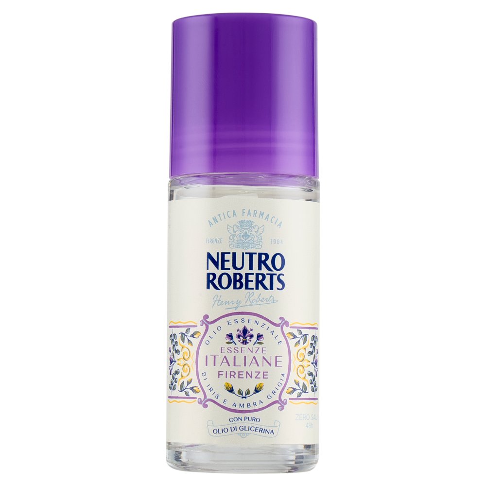 Neutro Roberts Essenze Italiane Firenze Olio Essenziale di Iris e Ambra Grigia Ml.50