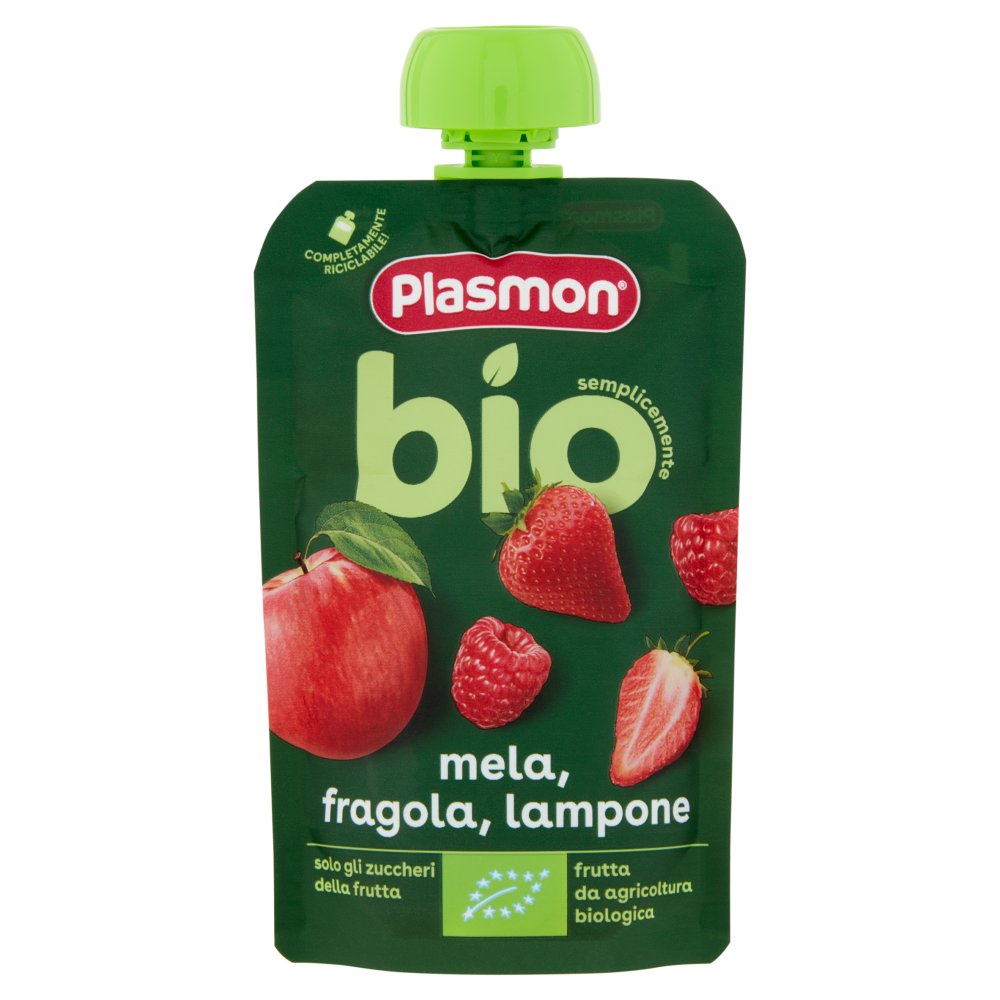 PLASMON BIO POUCH MELA FRA.LAM.100G