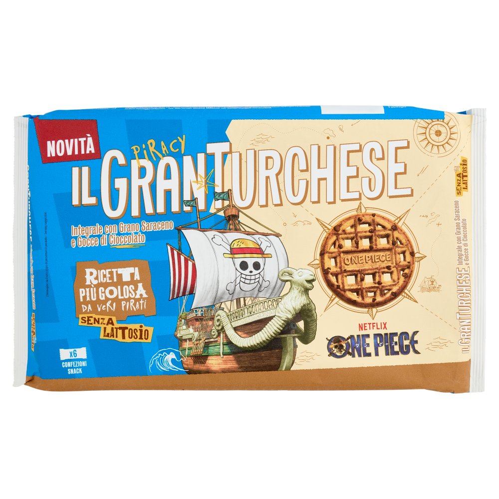 Colussi Gran Turchese Integrale con Grano Saraceno e Gocce di Cioccolato One Piece Gr.340