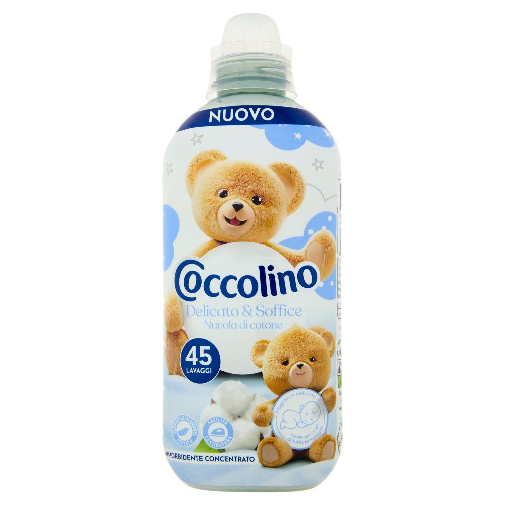 Coccolino Ammorbidente Concentrato Delicato & Soffice Nuvola di cotone Ml.952