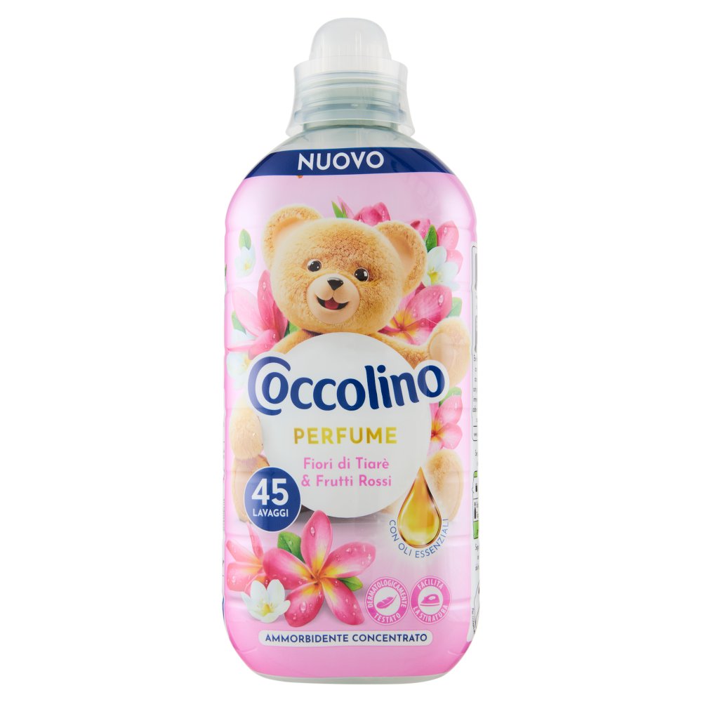 Coccolino Ammorbidente Concentrato Perfume Fiori di Tiarè & Frutti Rossi Ml.952
