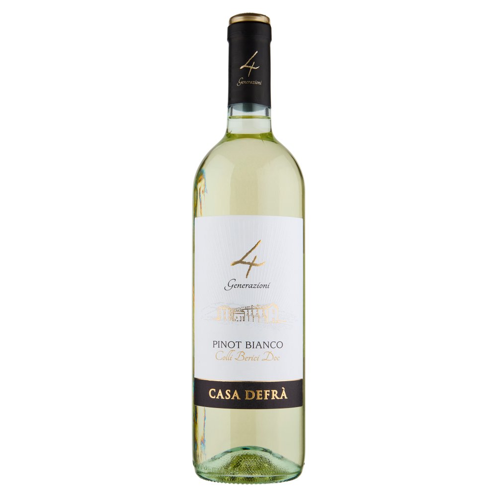 Casa Defrà 4 Generazioni Pinot Bianco Colli Berici Doc C.l75 Vol.12°