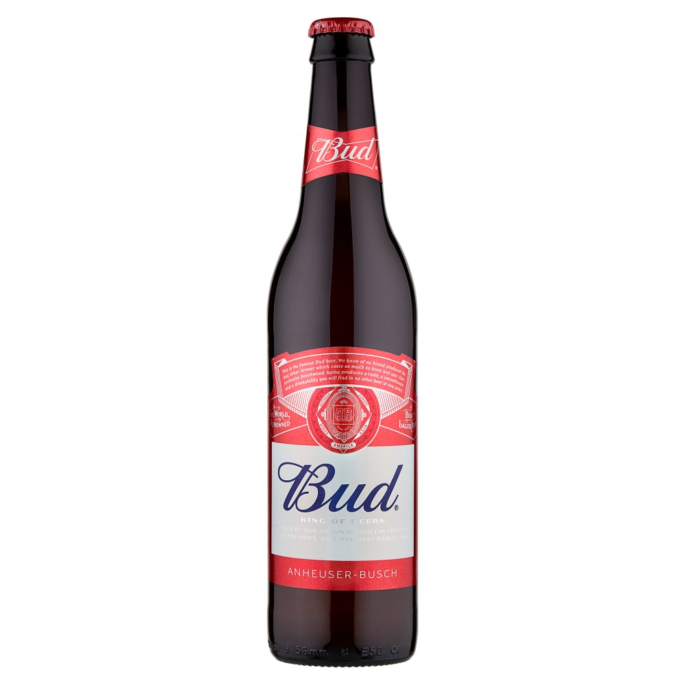 Bud Birra Lager Bottiglia Cl.50 Vol.5°