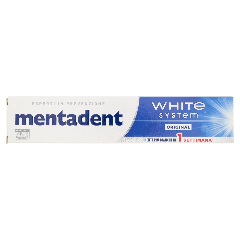 Mentadent Dentifricio White System Ml.75