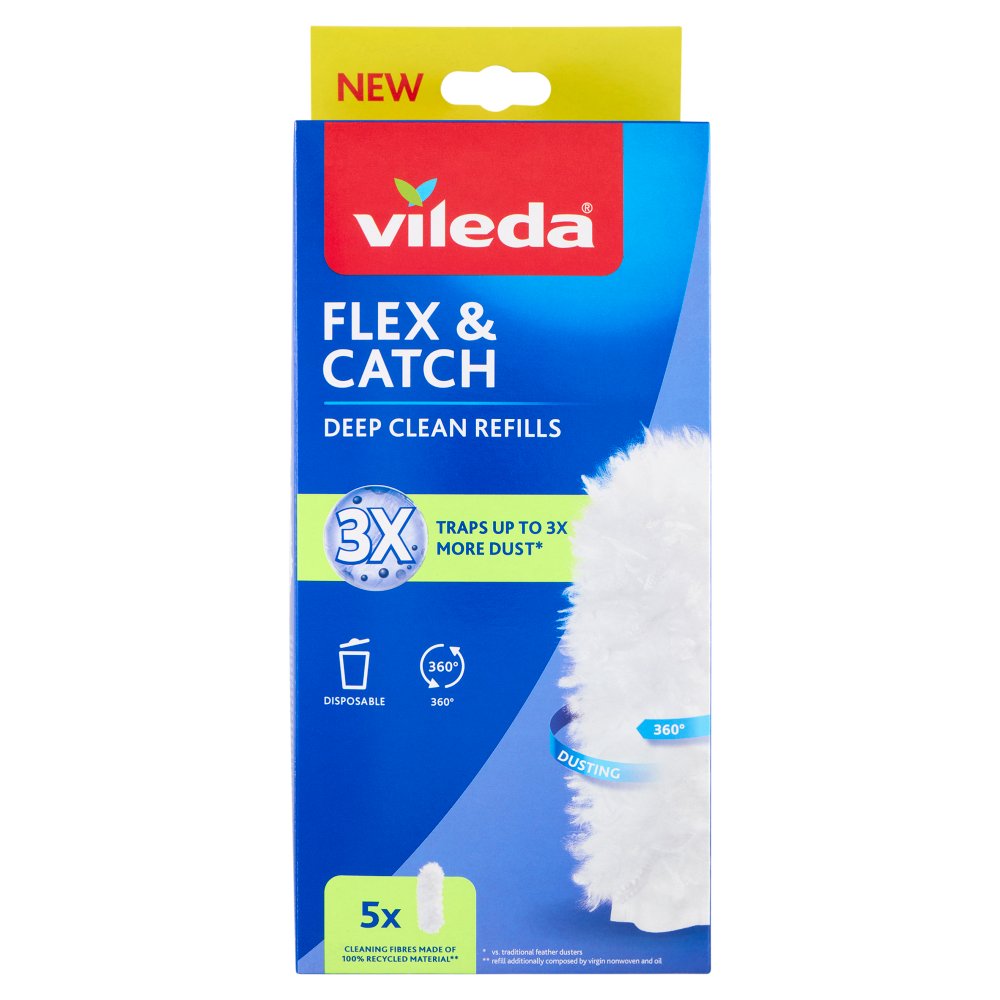 VILEDA FLEX&CATCH RICAMBI 5 PZ