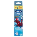 Oral-B Spazzolino Elettrico Testine di Ricambio Pro per Bambini Spider-Man Pz.4