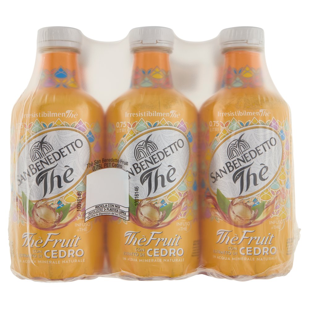 San Benedetto Thè Fruit Cedro Cl.75