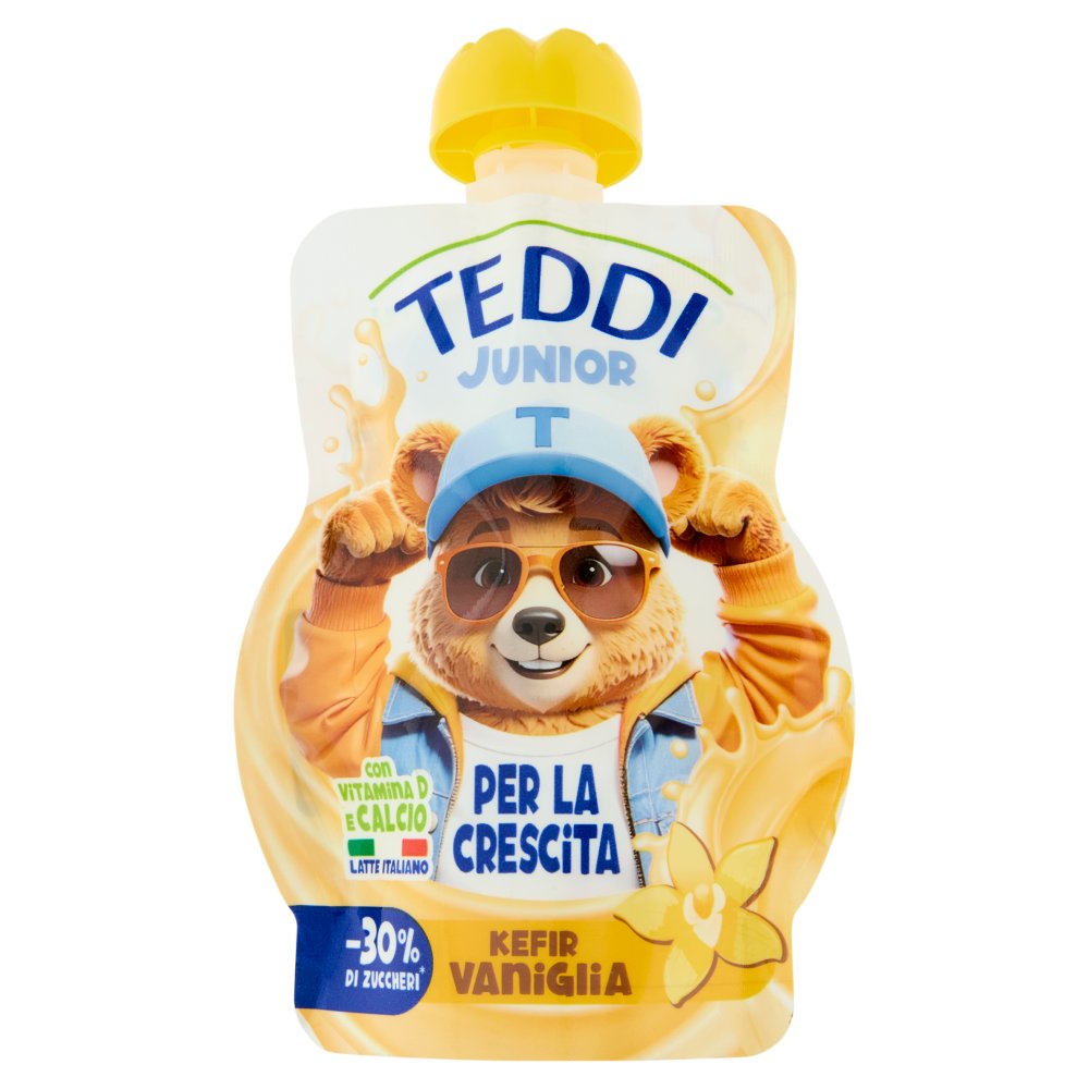 TEDDI KEFIR VANIGLIA POUCH GR 100