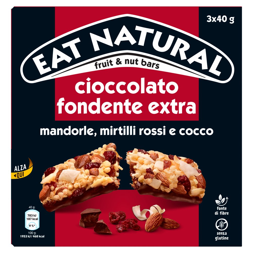 EAT NAT.BARR.CIOCC.FONDENTE 3X40GR