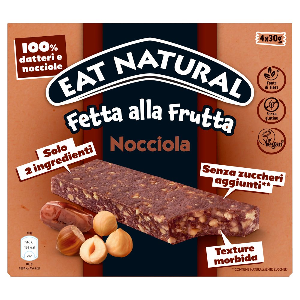 EAT NATURAL BARRETTE NOCCIOLE T4