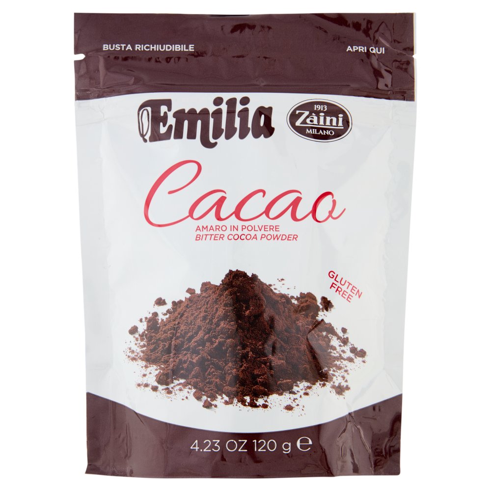 Zàini Emilia Cacao Amaro in Polvere Gr.120