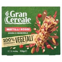 Gran Cereale Barrette Mirtilli Rossi Avena e Mandorle Pz.4 Gr.112