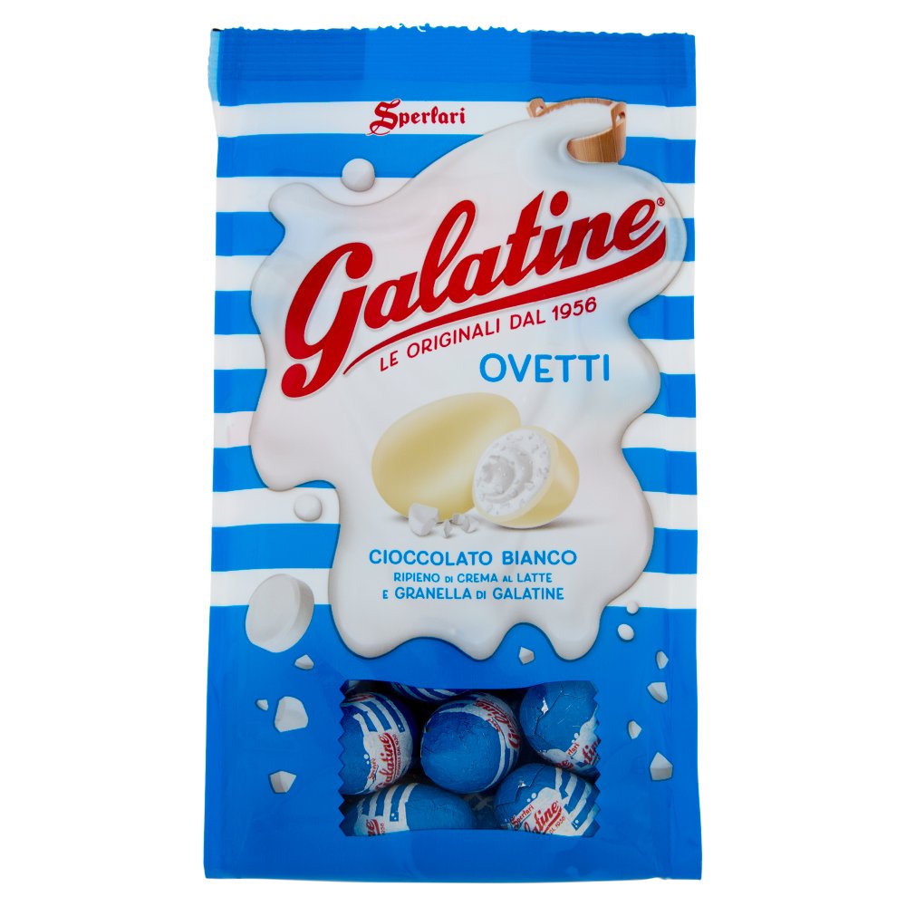 Galatine Ovetti di Cioccolato Bianco Gr.150