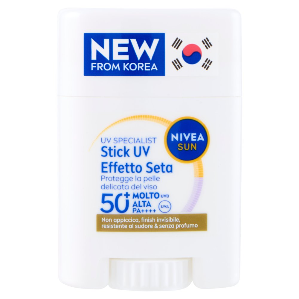 Nivea Sun UV Specialist Stick Effetto Seta Protezione 50+ Molto Alta Gr.15