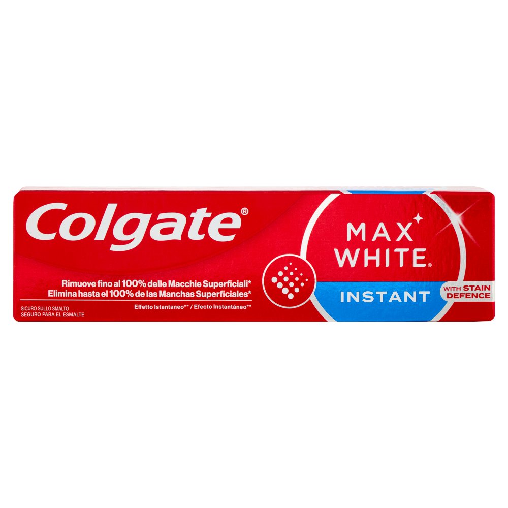 Colgate Dentifricio Sbiancante Max White Instant Ml.75
