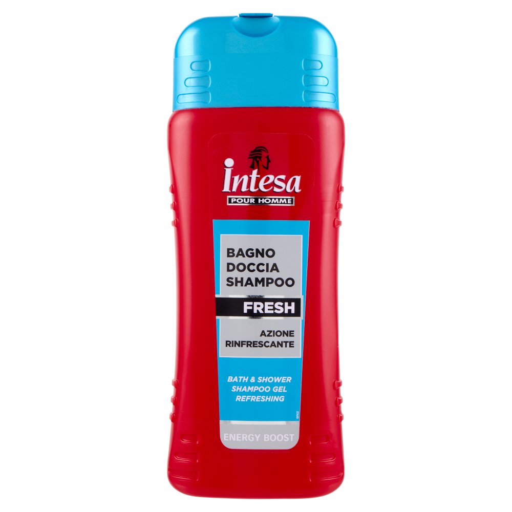 Intesa Pour Homme Bagnodoccia Shampoo Fresh Energy Boost Ml.500 