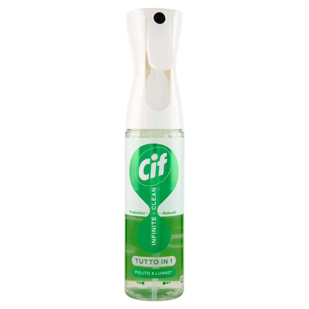 Cif Infinite + Clean Tutto in 1 Clean Lime & Fiori Bianchi Ml.280
