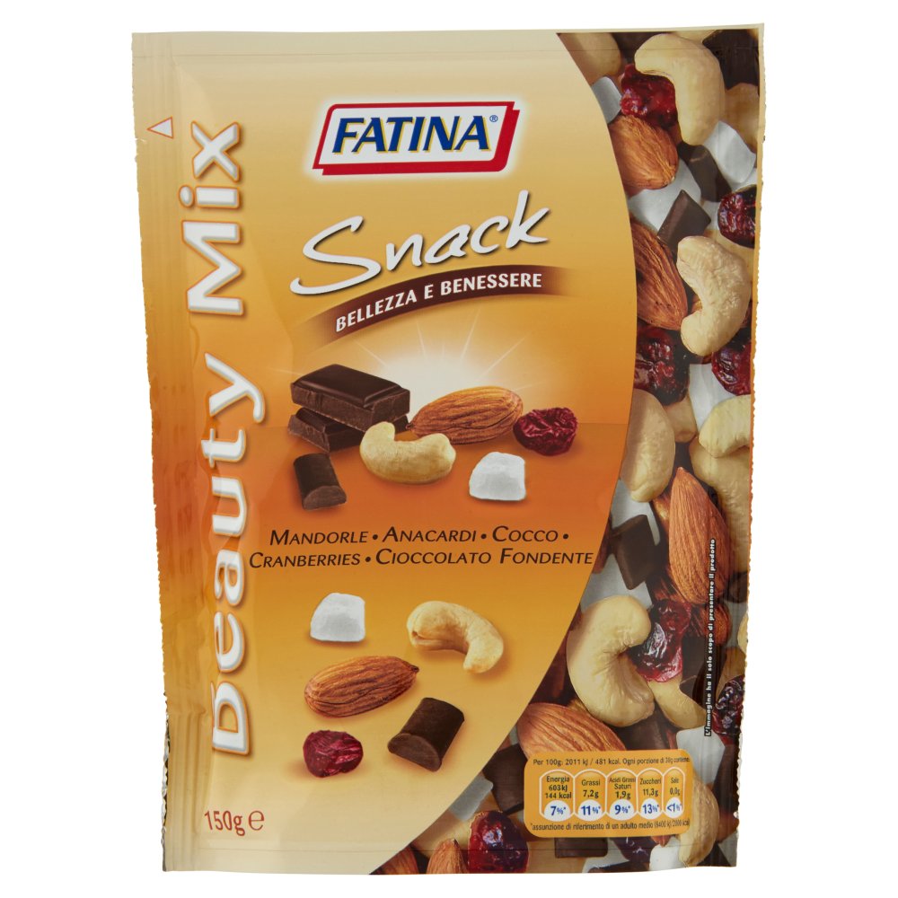 Fatina Beauty Mix Snack Bellezza e Benessere Gr.150