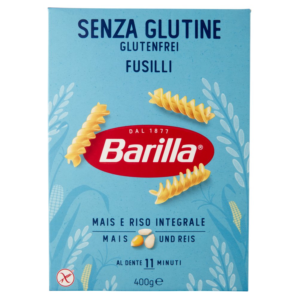 BARILLA FUSILLI SENZA GLUTINE GR.400