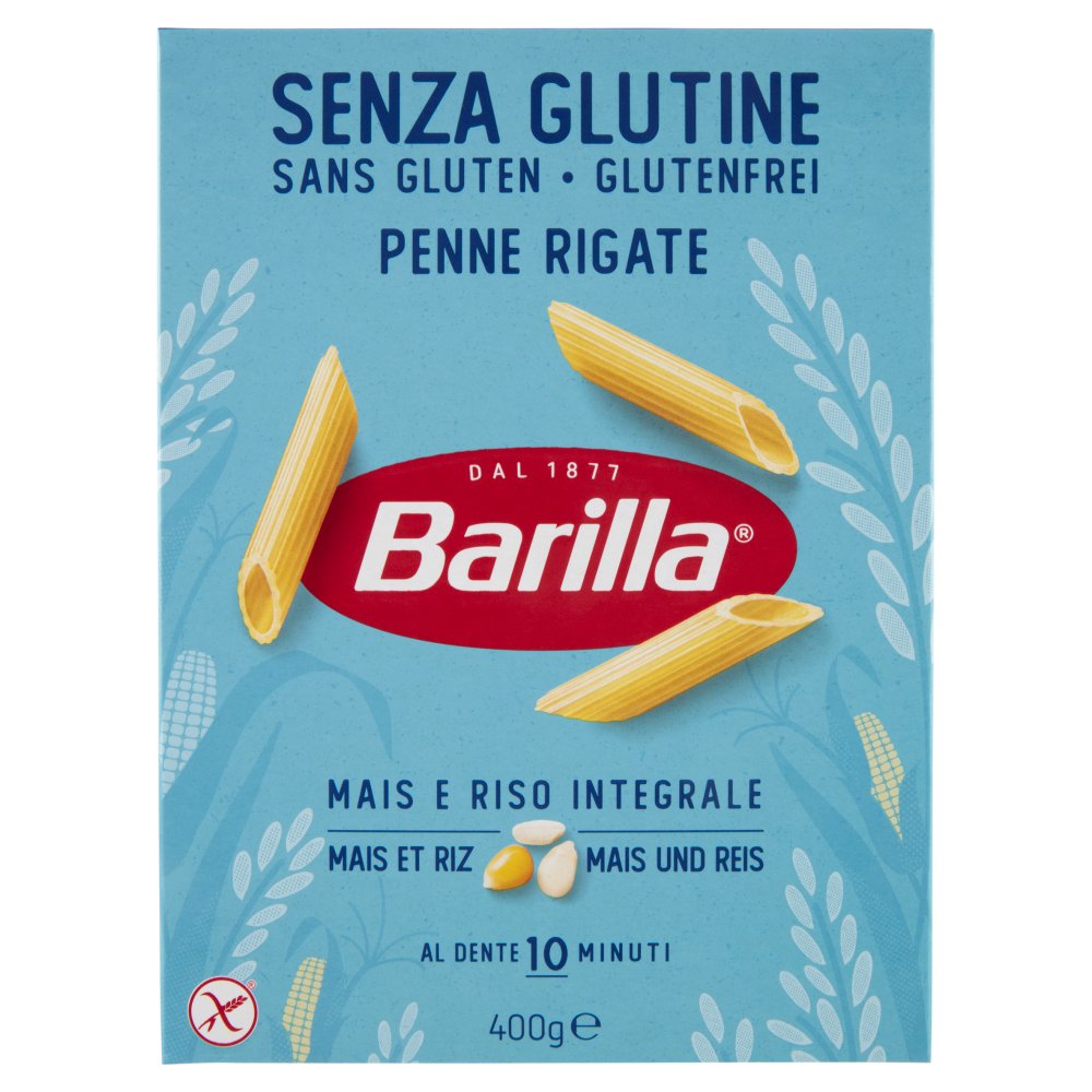 BARILLA PENNE RIGATE SENZA GLUTINE