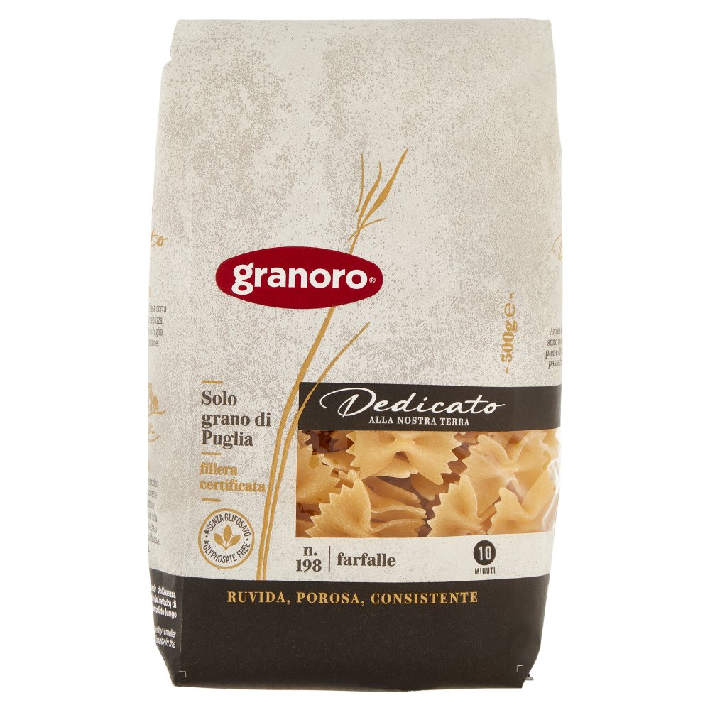 Granoro Dedicato Farfalle N°198 Gr.500 