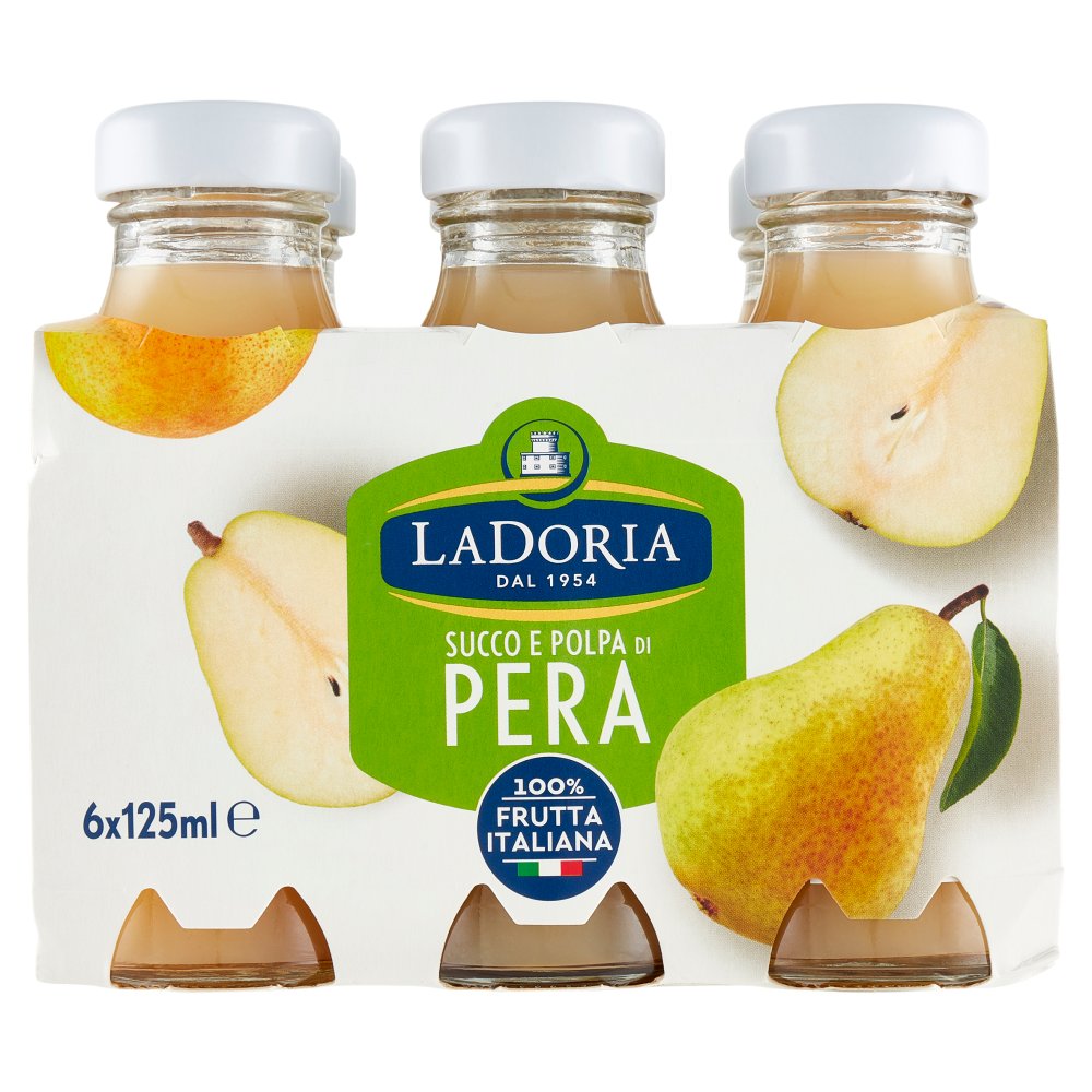 La Doria Succo e Polpa di Pera Ml.125X6